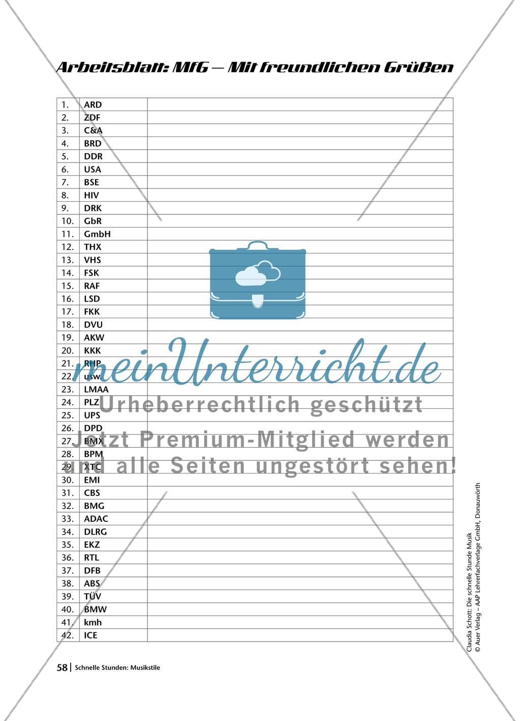 Schnelle Stunden: Musikstile Preview 14