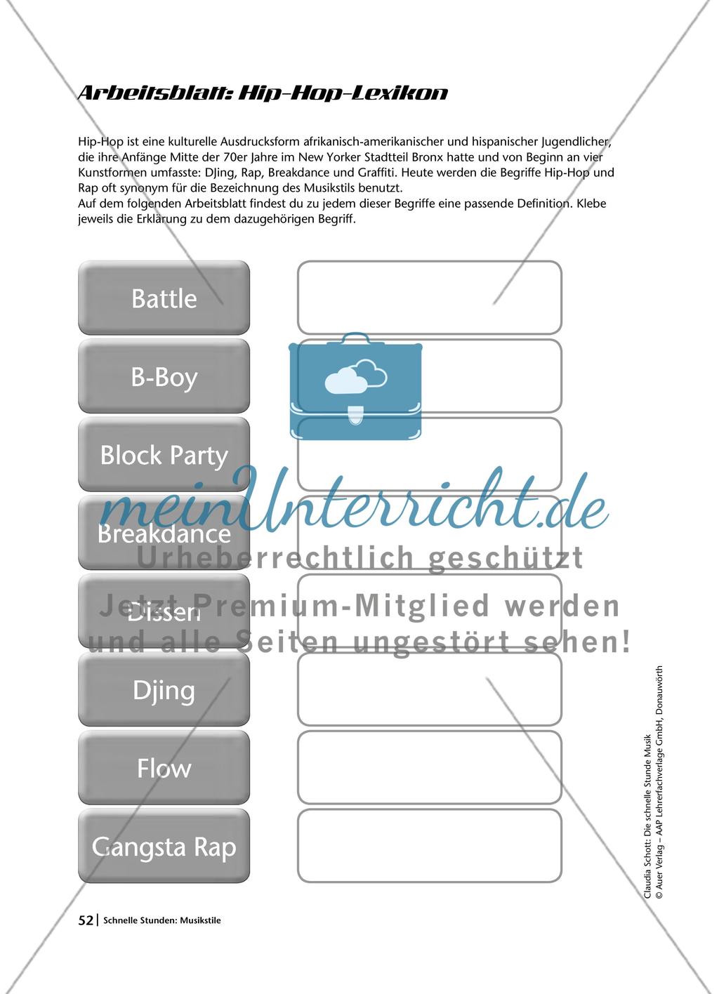 Schnelle Stunden: Musikstile Preview 8