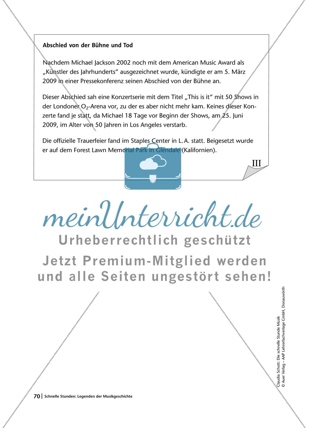 Schnelle Stunden: Legenden der Musikgeschichte Preview 9