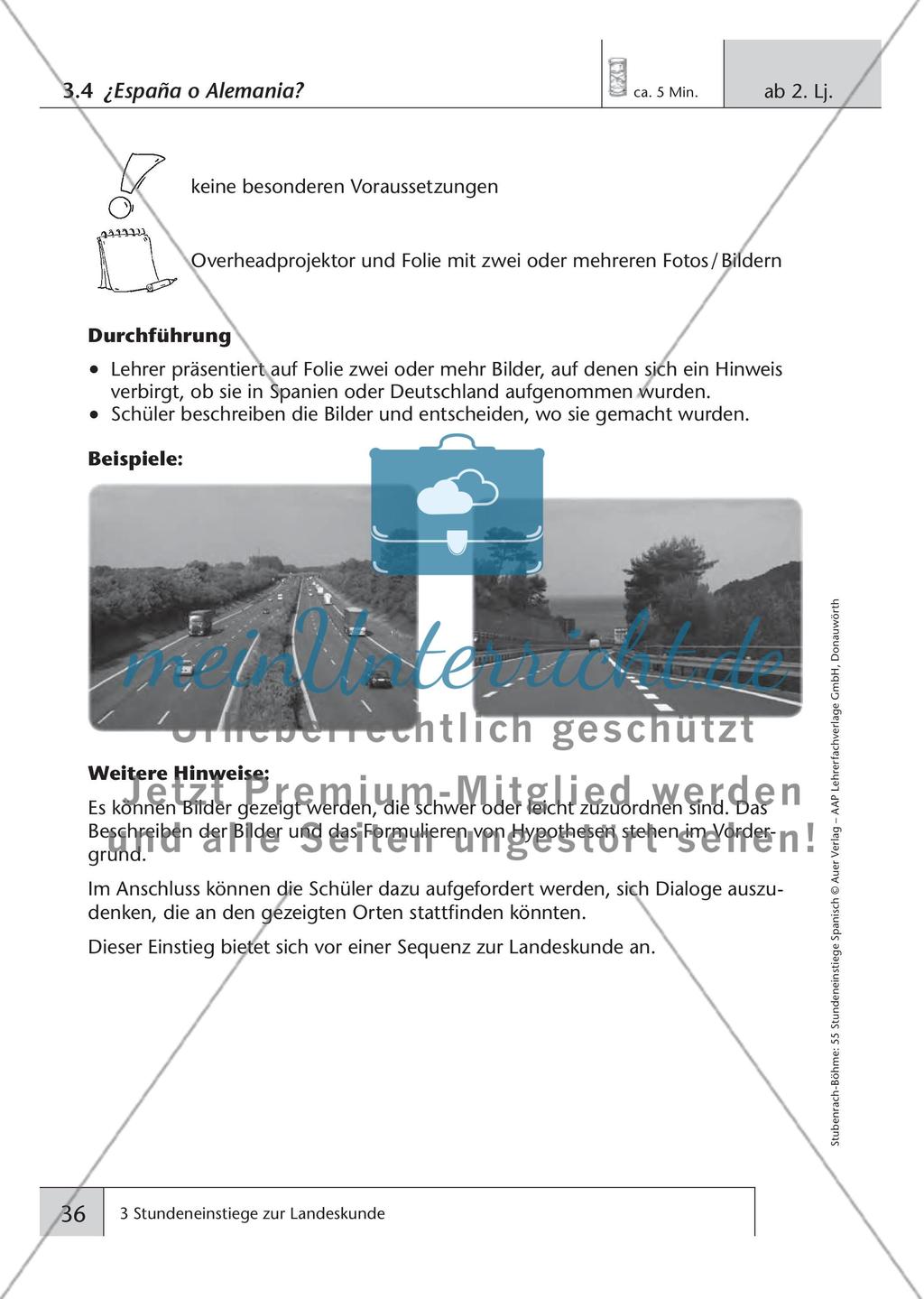 Stundeneinstiege zur Landeskunde Preview 4