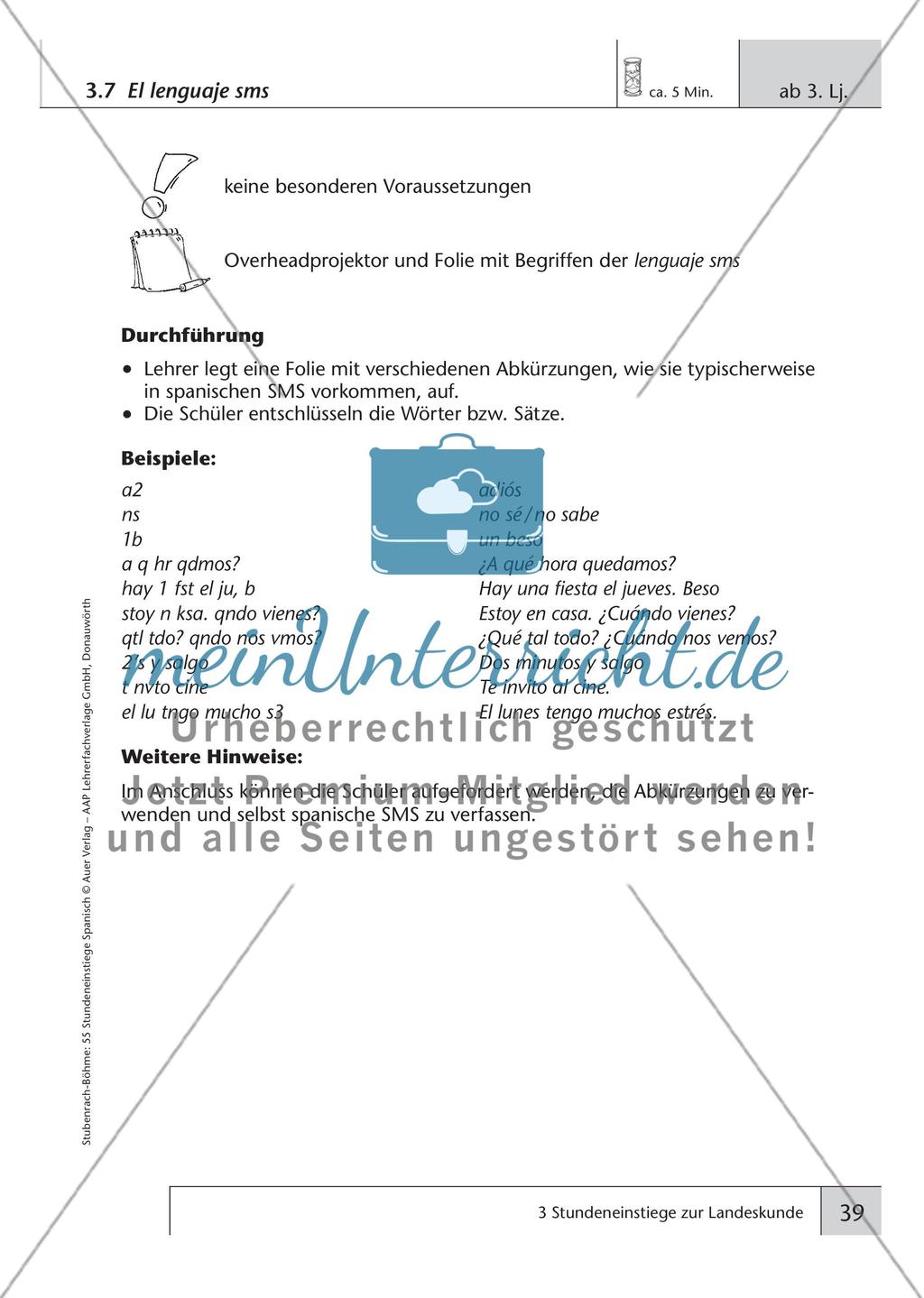 Stundeneinstiege zur Landeskunde Preview 7