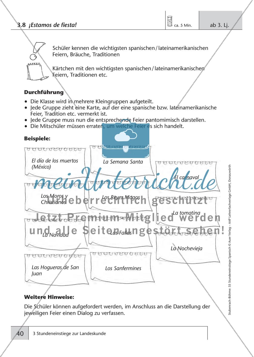 Stundeneinstiege zur Landeskunde Preview 8
