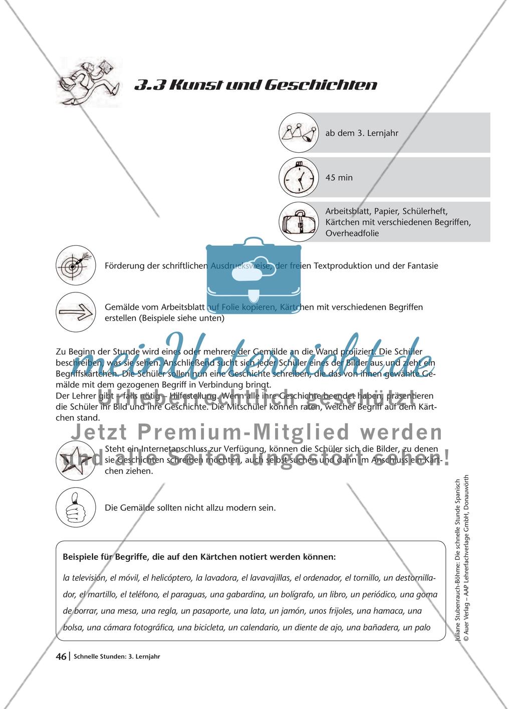 Schnelle Stunden: 3. Lernjahr Preview 4