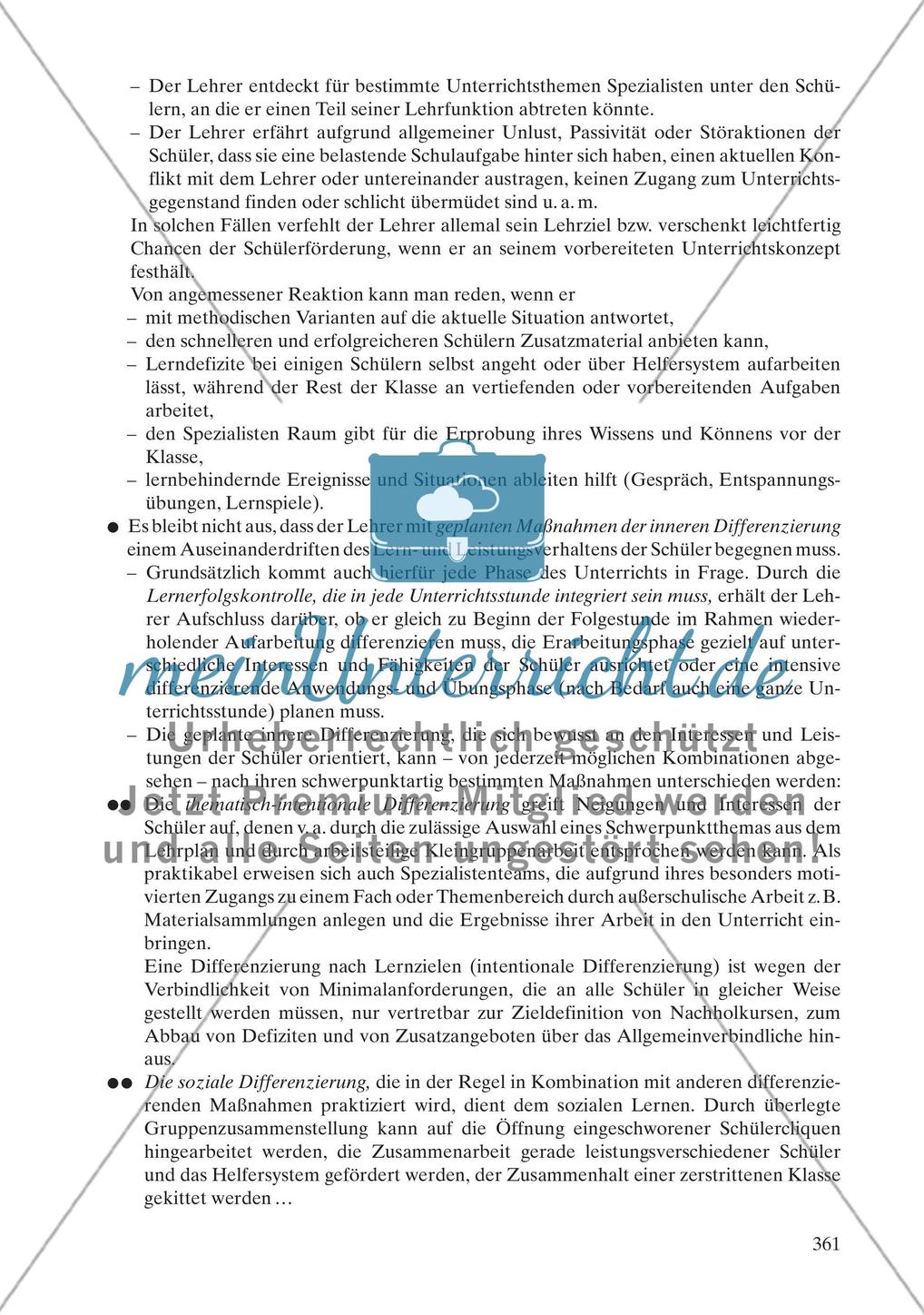 Unterrichtsmethoden als Formen des Lehrens und Lernens und als Unterrichtsgegenstand Preview 100