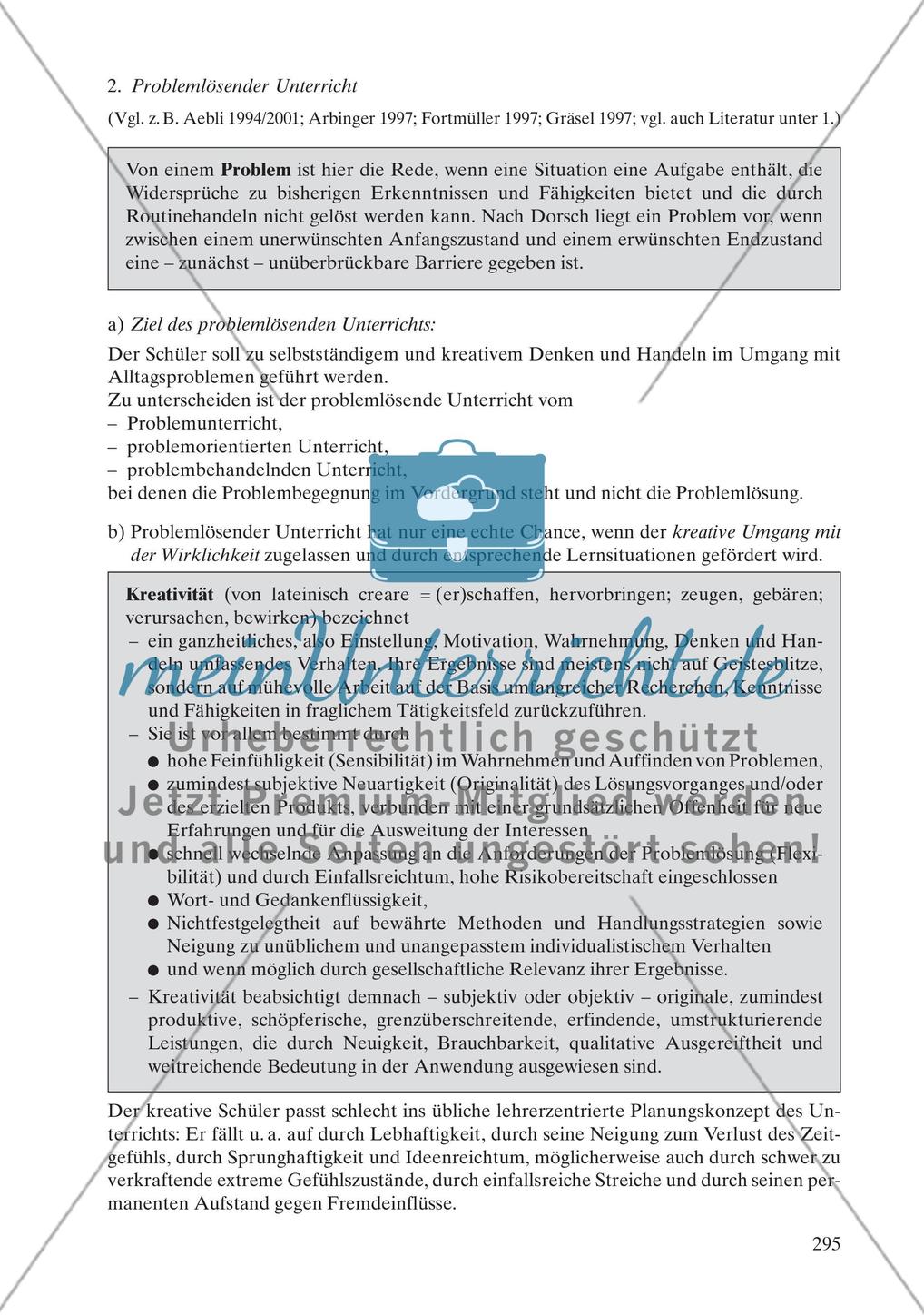 Unterrichtsmethoden als Formen des Lehrens und Lernens und als Unterrichtsgegenstand Preview 34