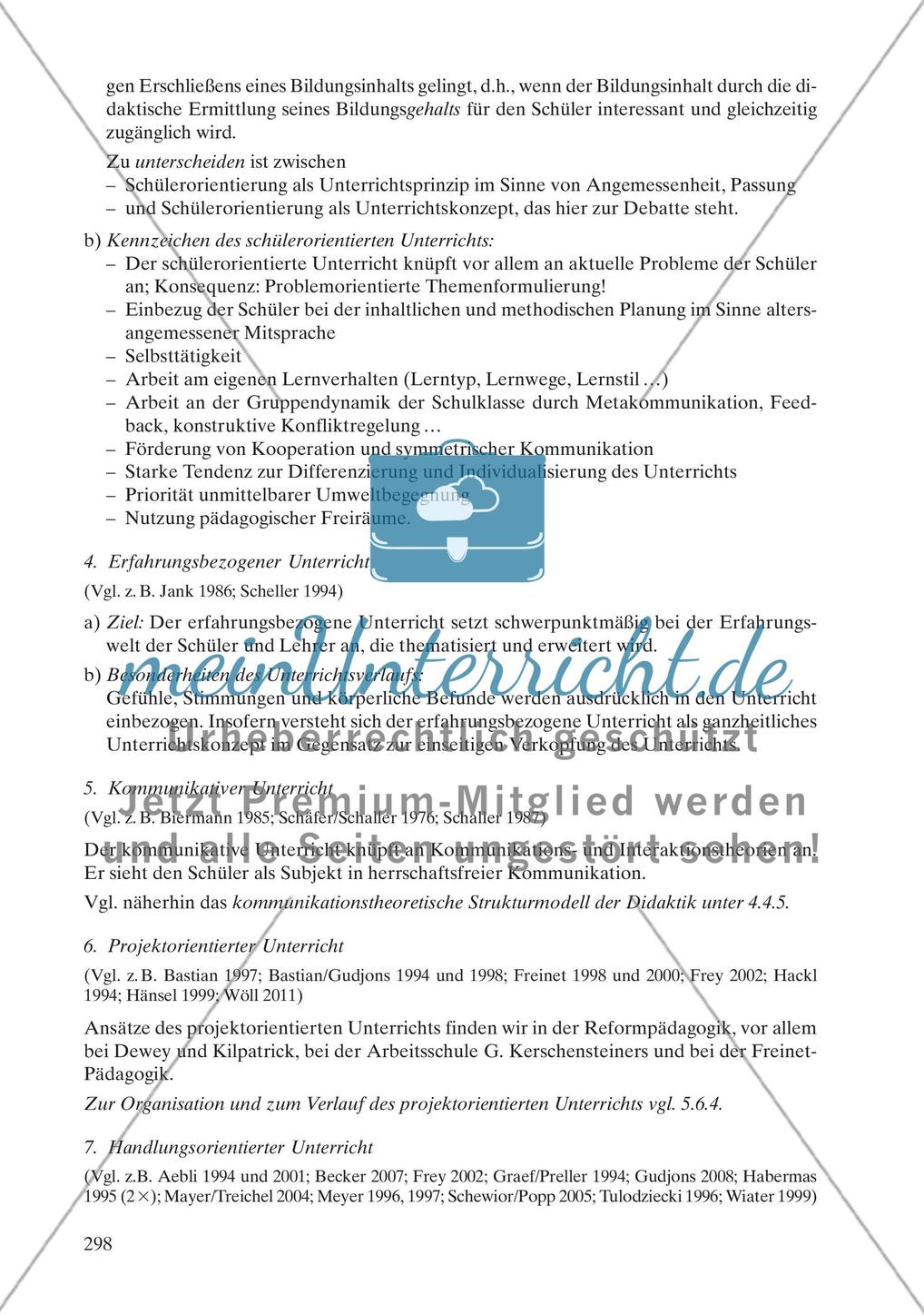 Unterrichtsmethoden als Formen des Lehrens und Lernens und als Unterrichtsgegenstand Preview 37