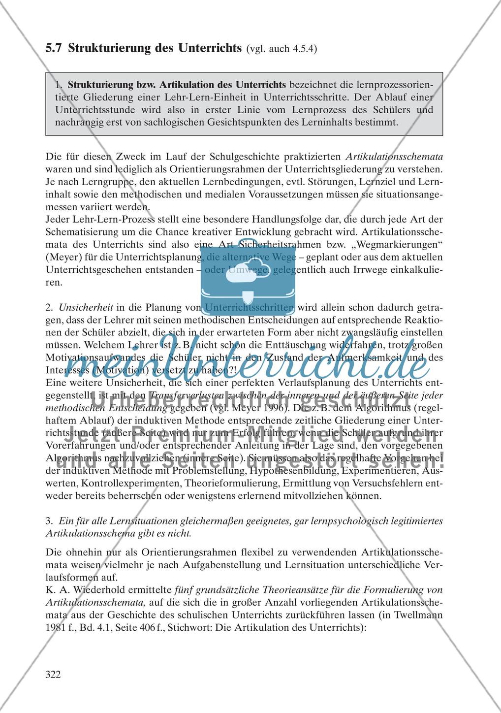 Unterrichtsmethoden als Formen des Lehrens und Lernens und als Unterrichtsgegenstand Preview 61