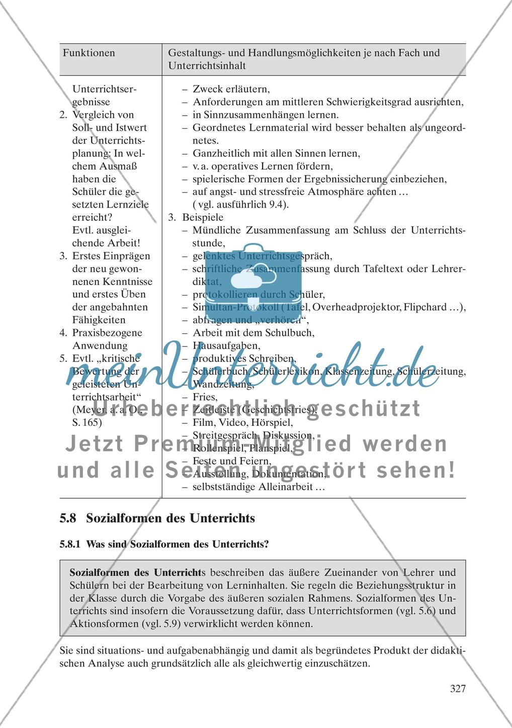 Unterrichtsmethoden als Formen des Lehrens und Lernens und als Unterrichtsgegenstand Preview 66
