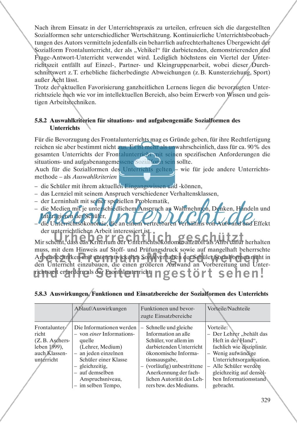 Unterrichtsmethoden als Formen des Lehrens und Lernens und als Unterrichtsgegenstand Preview 68