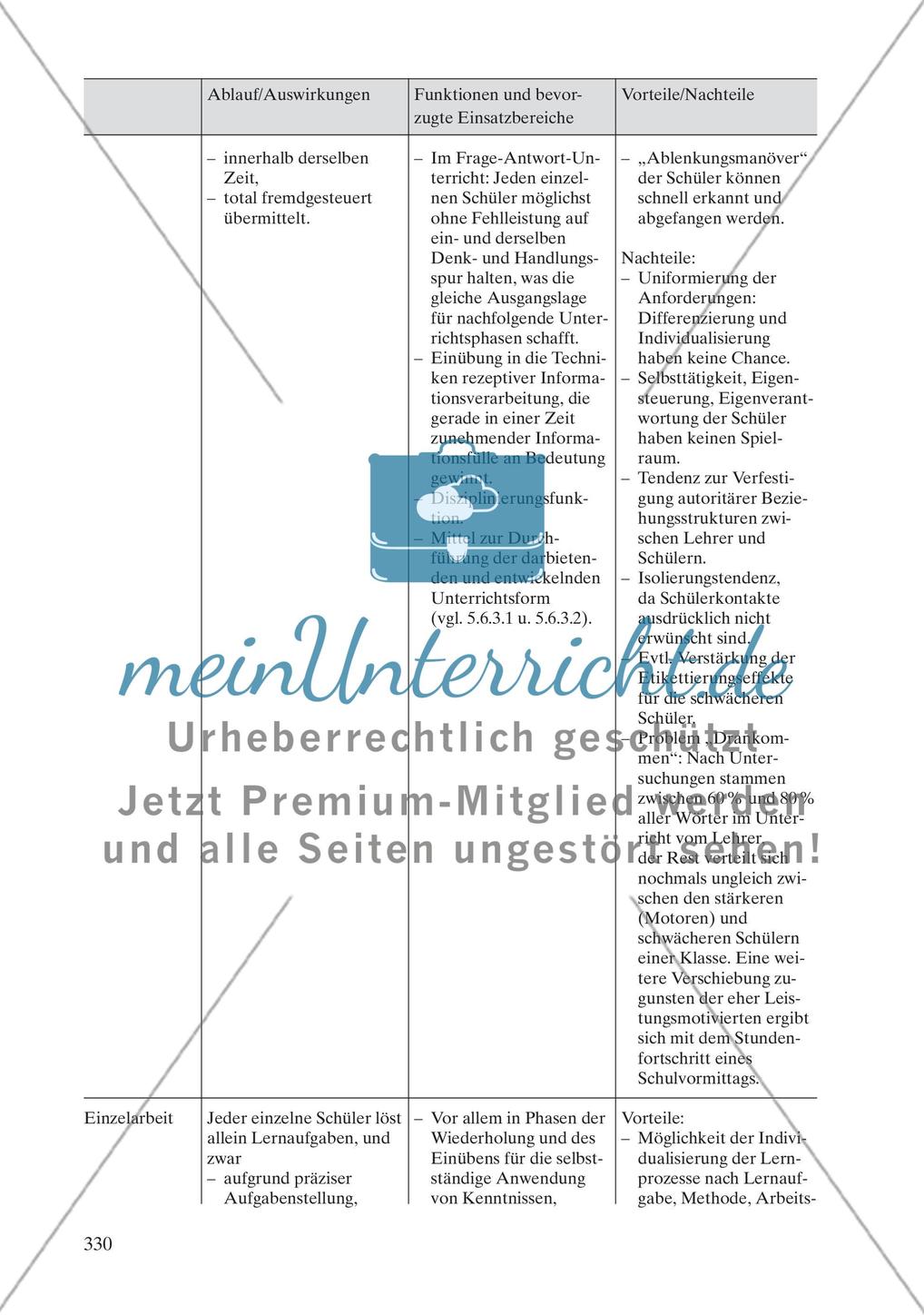 Unterrichtsmethoden als Formen des Lehrens und Lernens und als Unterrichtsgegenstand Preview 69