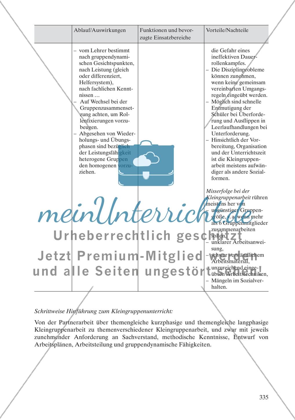 Unterrichtsmethoden als Formen des Lehrens und Lernens und als Unterrichtsgegenstand Preview 74