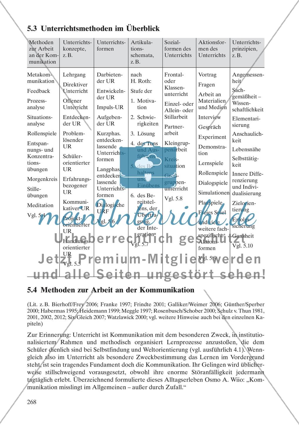 Unterrichtsmethoden als Formen des Lehrens und Lernens und als Unterrichtsgegenstand Preview 7
