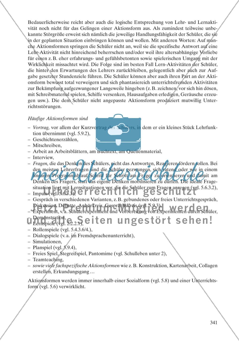 Unterrichtsmethoden als Formen des Lehrens und Lernens und als Unterrichtsgegenstand Preview 80