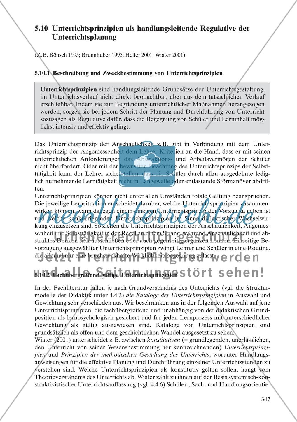 Unterrichtsmethoden als Formen des Lehrens und Lernens und als Unterrichtsgegenstand Preview 86