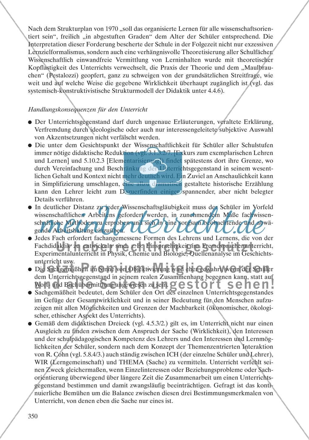 Unterrichtsmethoden als Formen des Lehrens und Lernens und als Unterrichtsgegenstand Preview 89