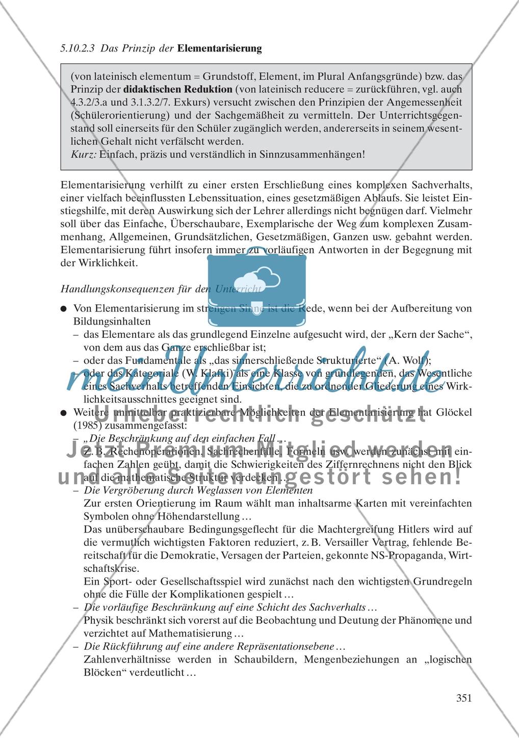 Unterrichtsmethoden als Formen des Lehrens und Lernens und als Unterrichtsgegenstand Preview 90