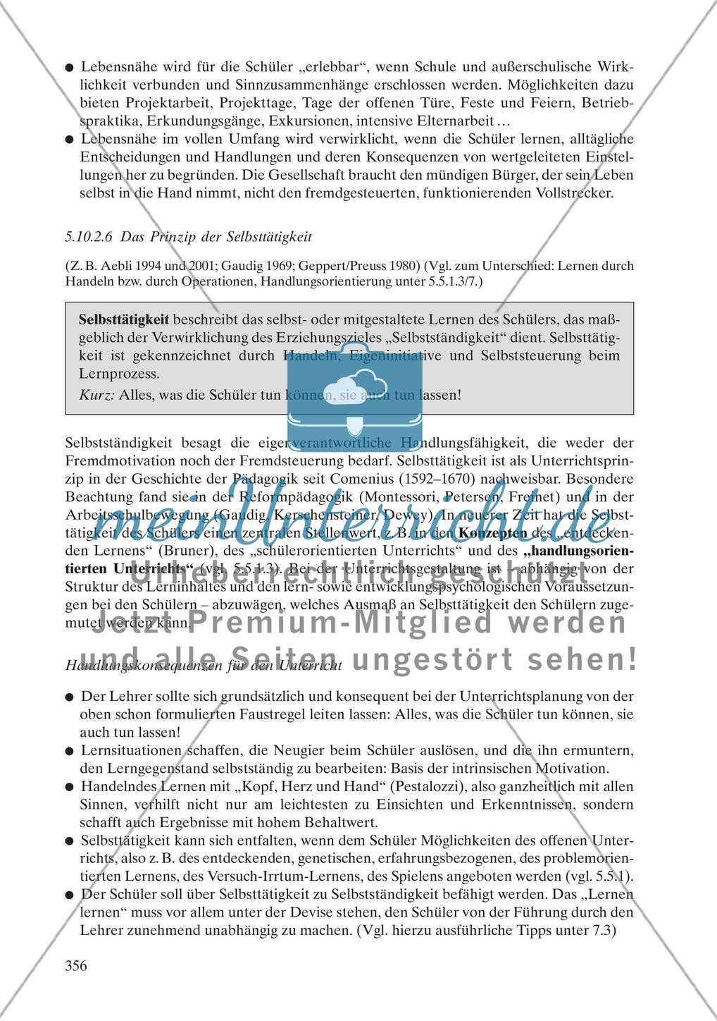 Unterrichtsmethoden als Formen des Lehrens und Lernens und als Unterrichtsgegenstand Preview 95