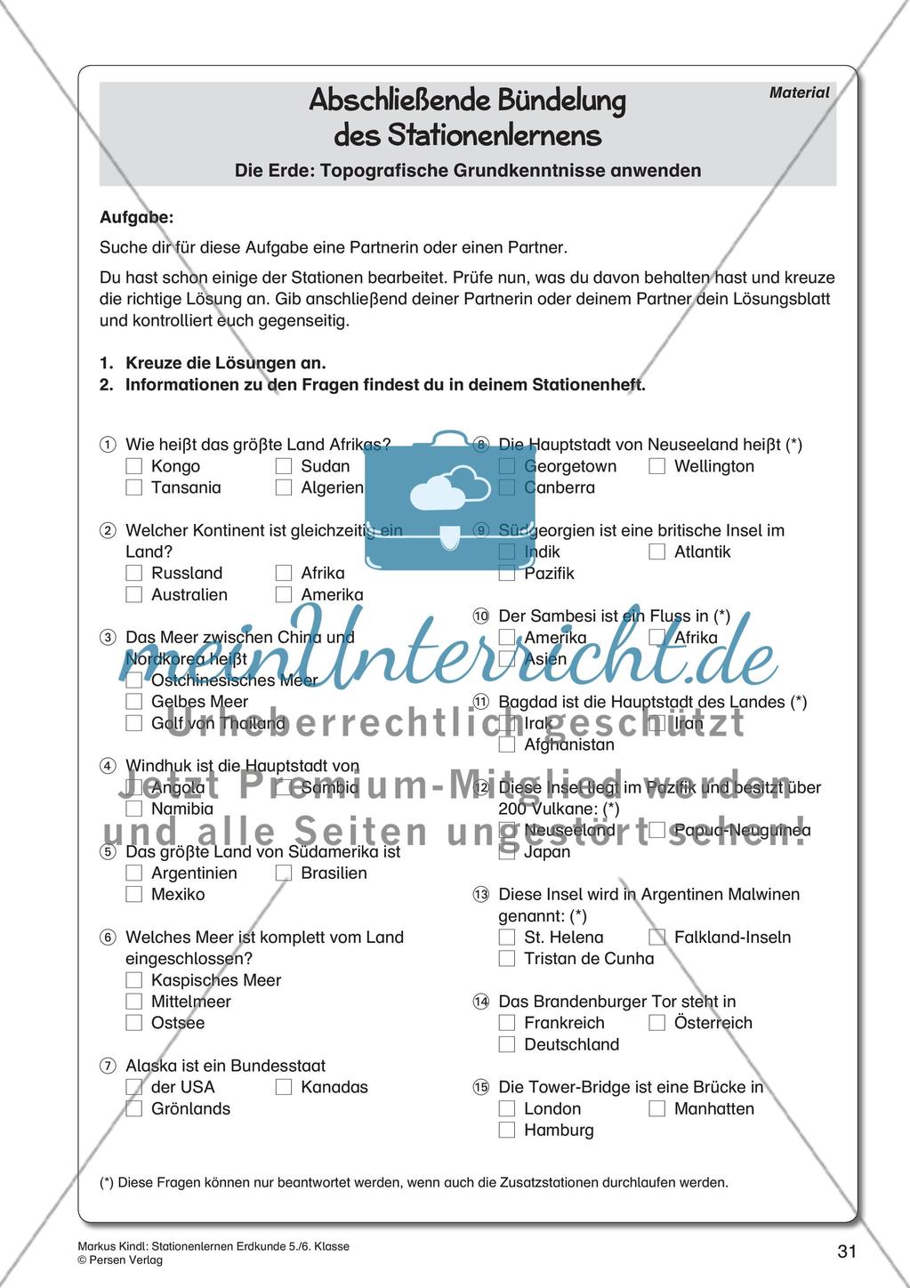 Orientierung auf der Erde Preview 23