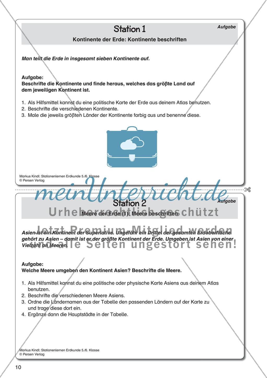 Orientierung auf der Erde Preview 2
