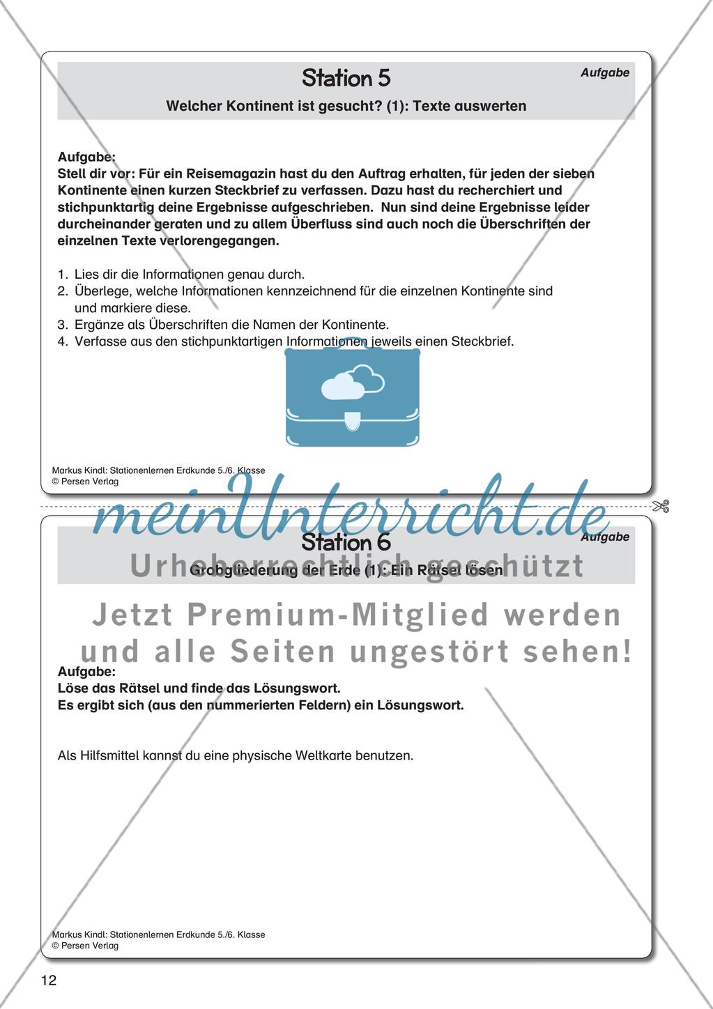 Orientierung auf der Erde Preview 4