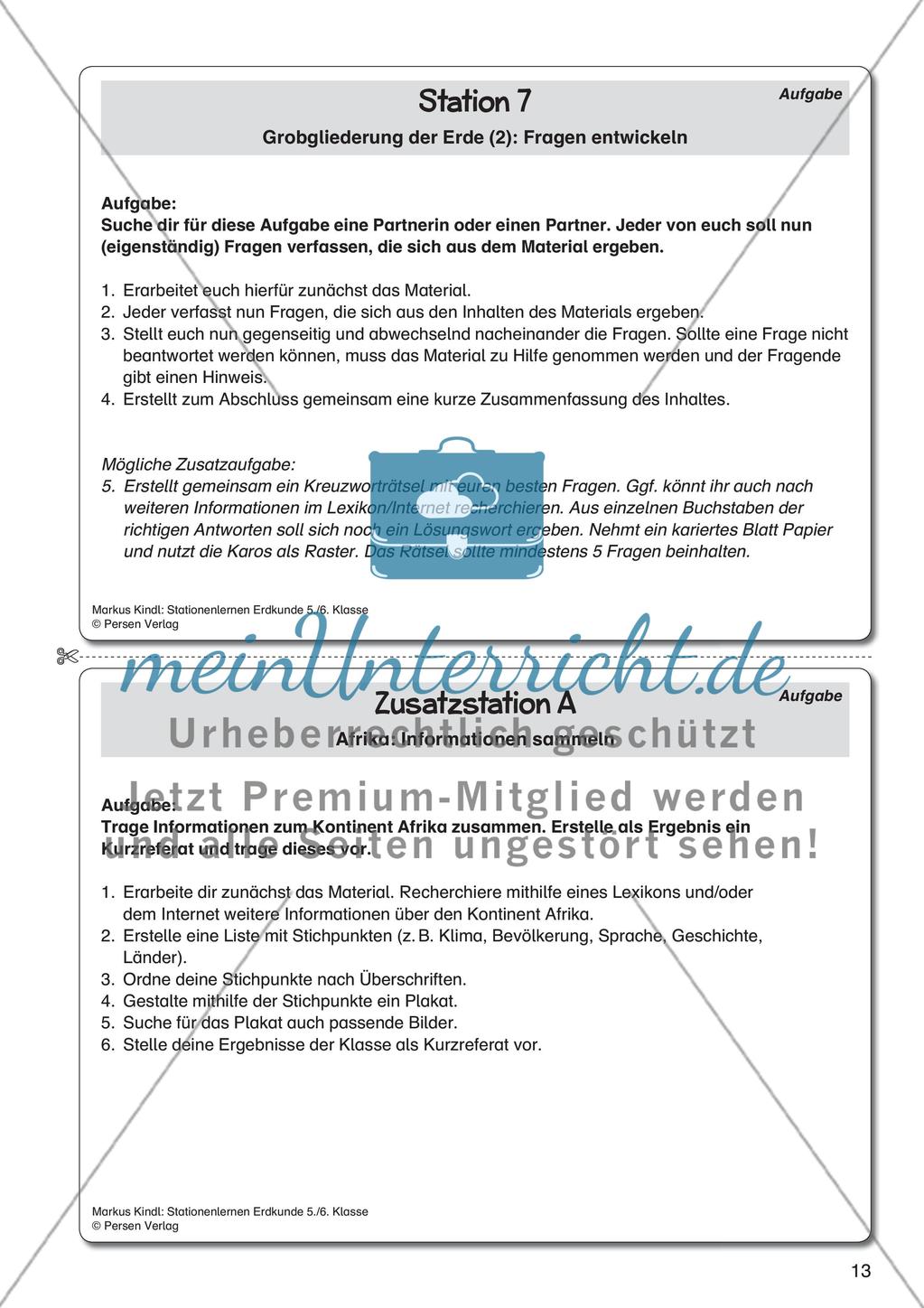 Orientierung auf der Erde Preview 5