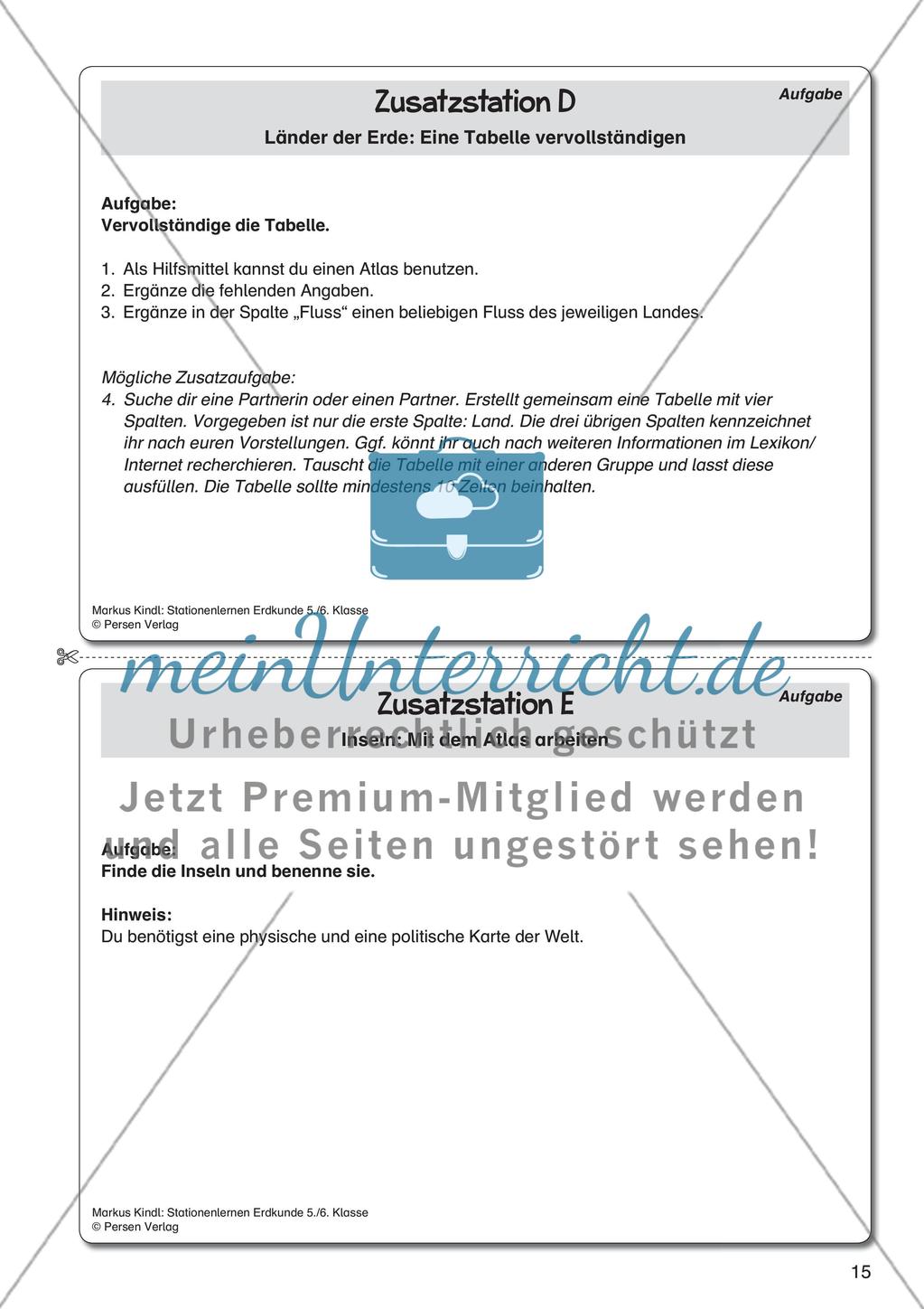 Orientierung auf der Erde Preview 7