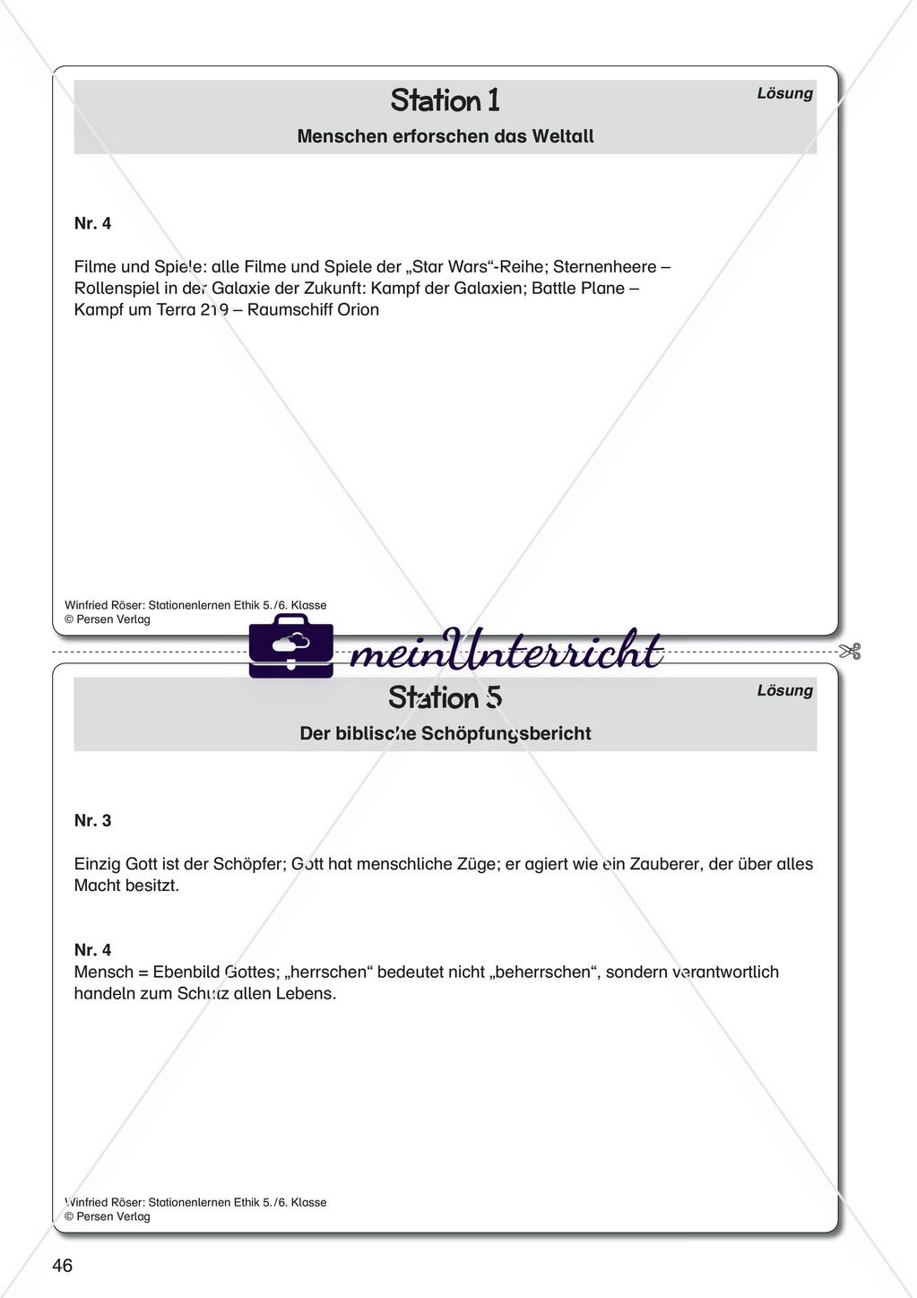 Mythische und religiöse Erklärungsversuche zur Welt Preview 20