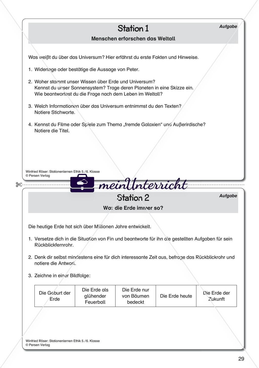 Mythische und religiöse Erklärungsversuche zur Welt Preview 3
