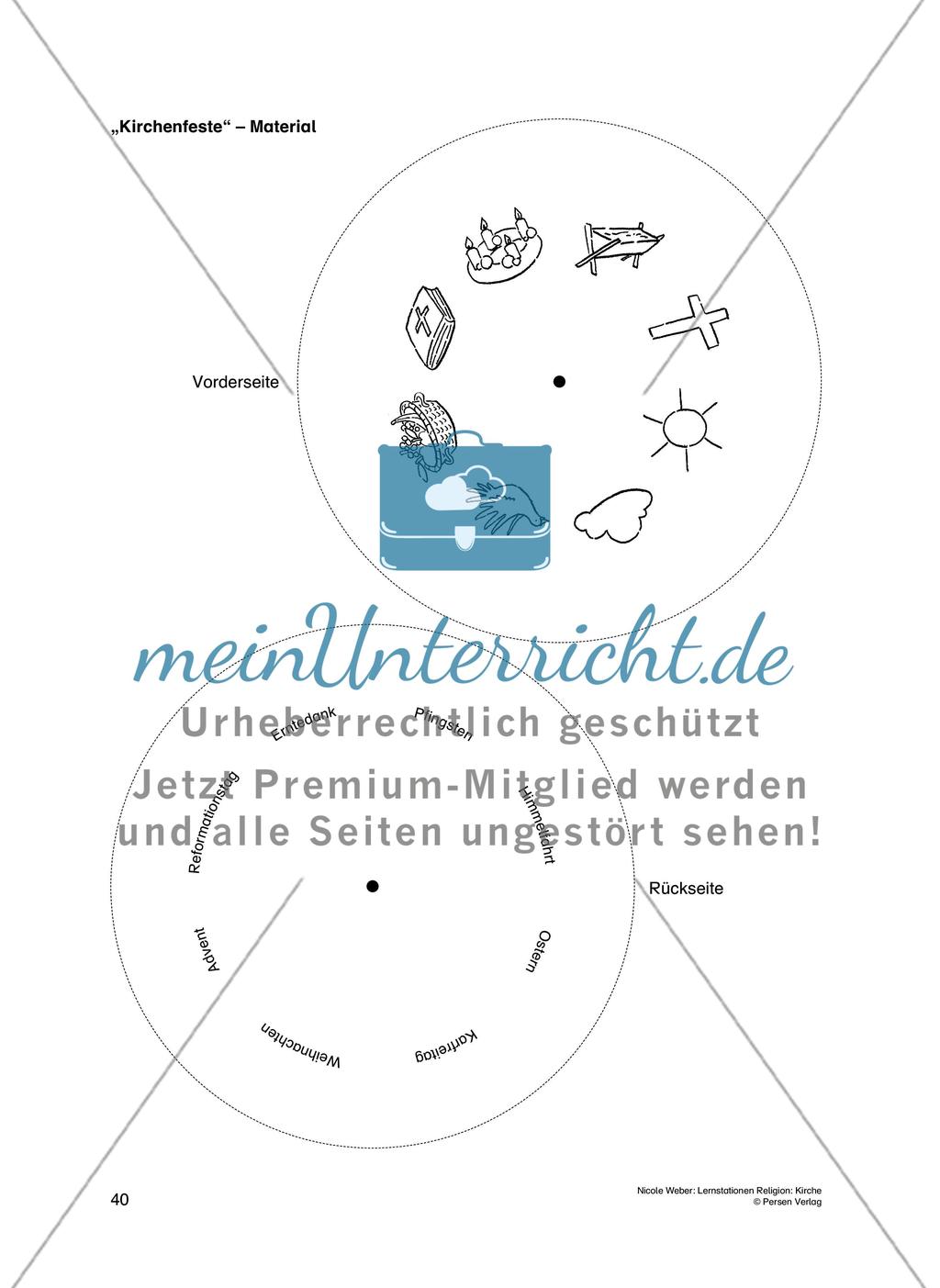 Lernstationen Religion: Kirche - Teil 2 Preview 13