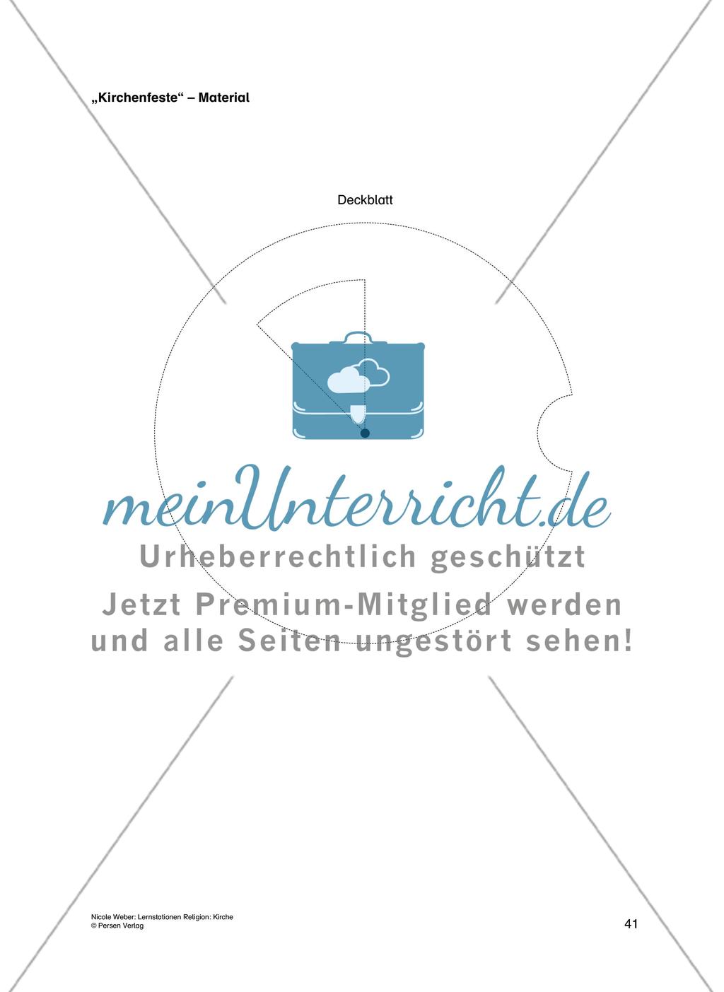 Lernstationen Religion: Kirche - Teil 2 Preview 14