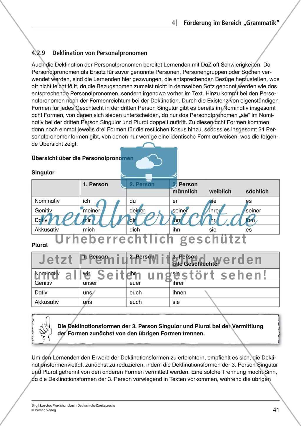 Förderung im Bereich „Grammatik“ - Teil 2 Preview 10