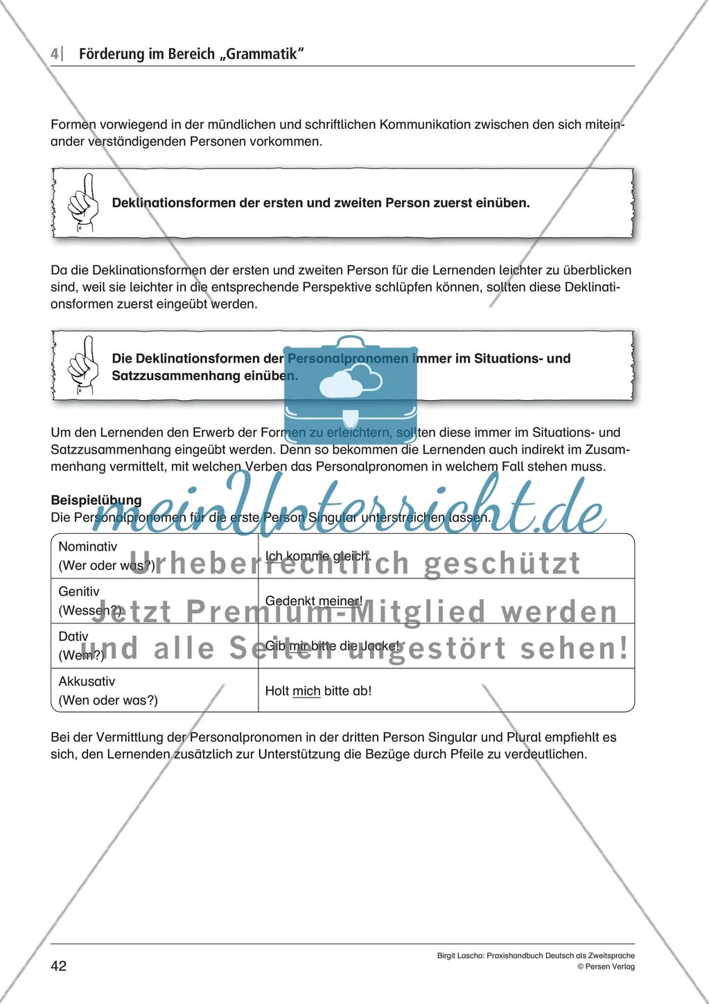 Förderung im Bereich „Grammatik“ - Teil 2 Preview 11