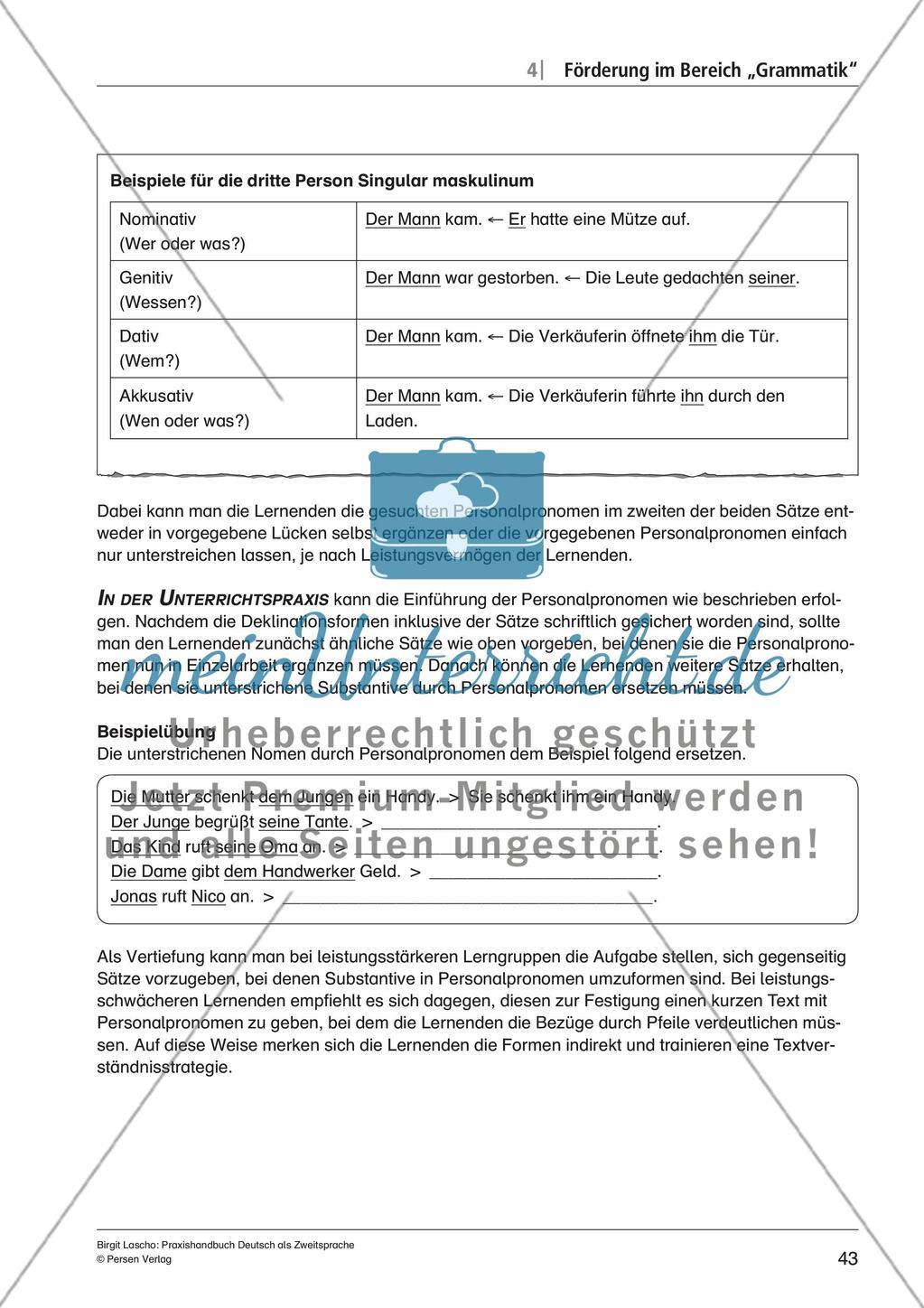 Förderung im Bereich „Grammatik“ - Teil 2 Preview 12