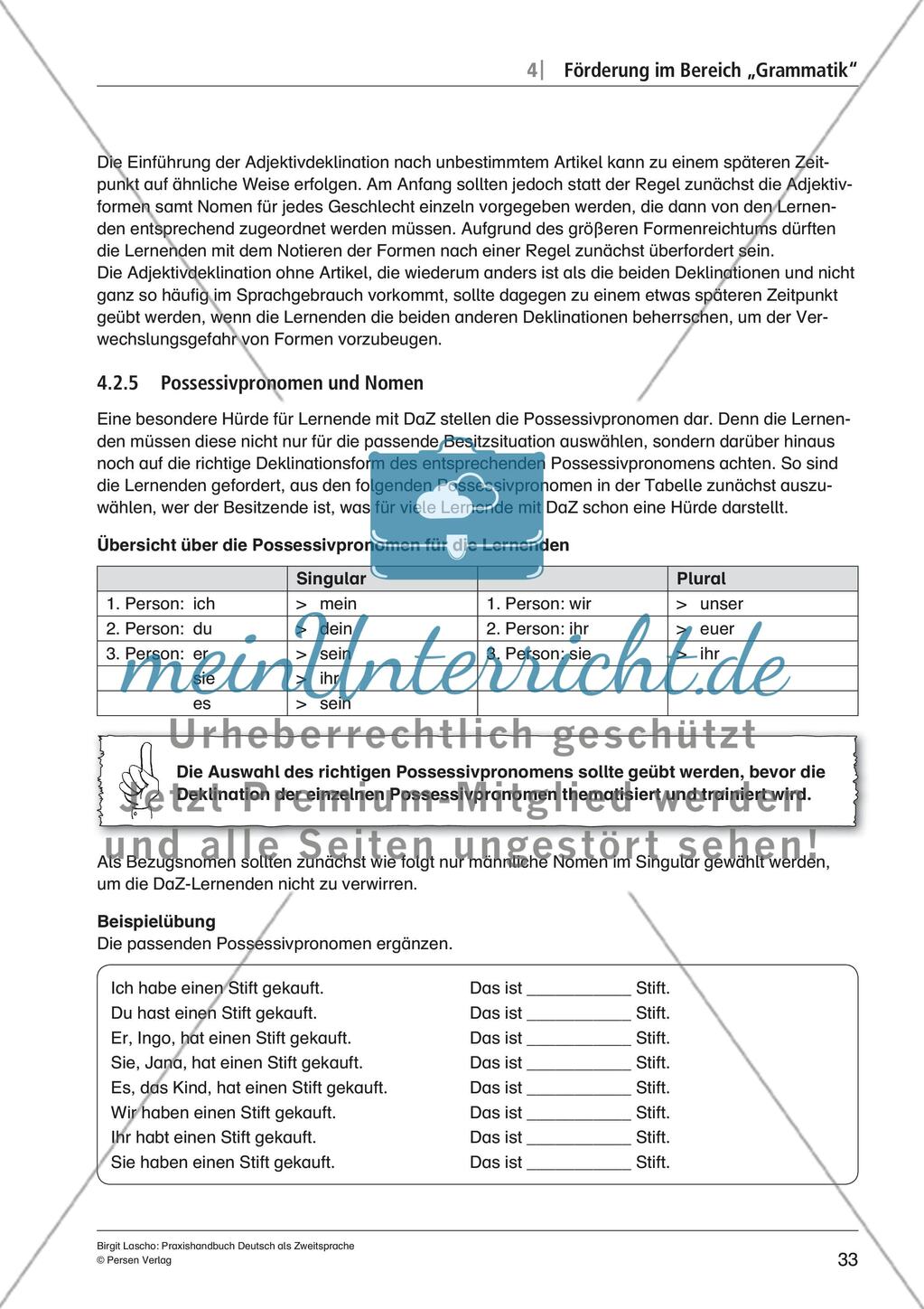 Förderung im Bereich „Grammatik“ - Teil 2 Preview 2