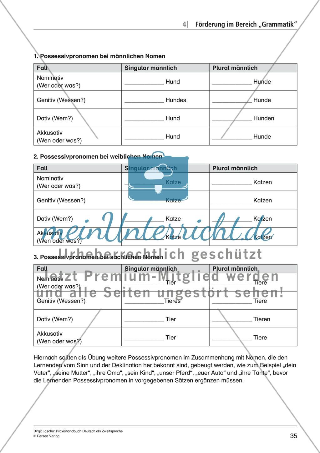 Förderung im Bereich „Grammatik“ - Teil 2 Preview 4