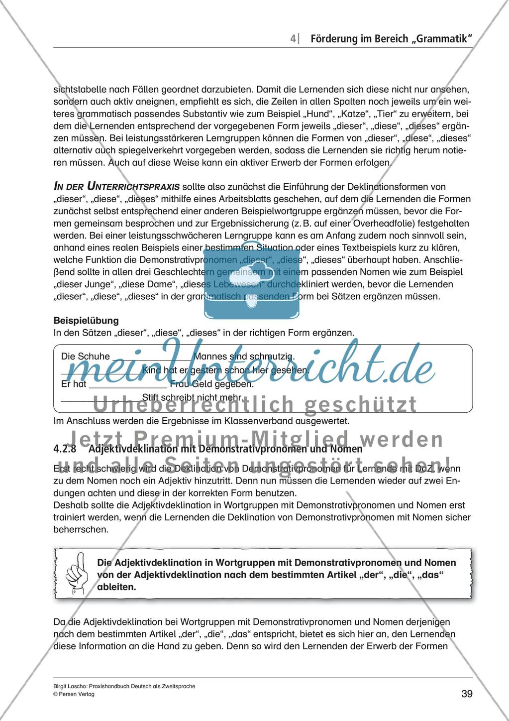 Förderung im Bereich „Grammatik“ - Teil 2 Preview 8