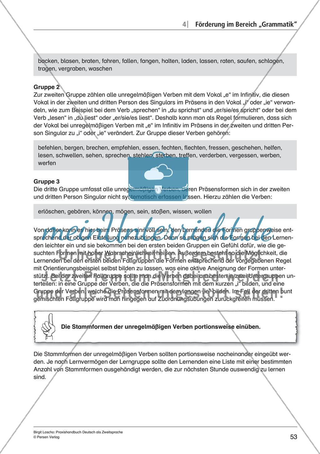 Förderung im Bereich „Grammatik“ - Teil 3 Preview 10