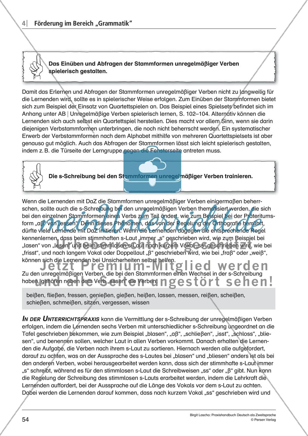 Förderung im Bereich „Grammatik“ - Teil 3 Preview 11