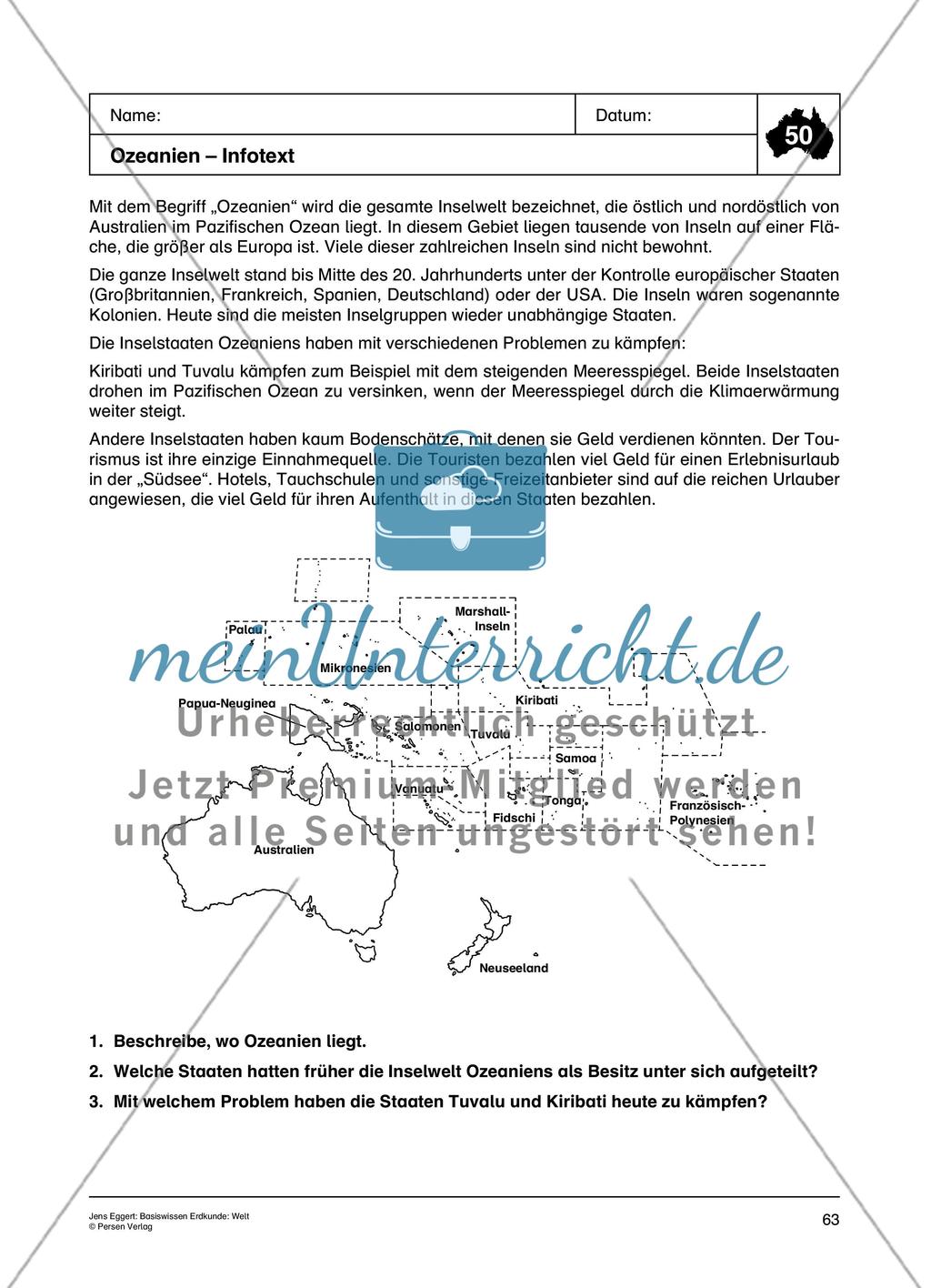 Australien/Ozeanien Preview 3