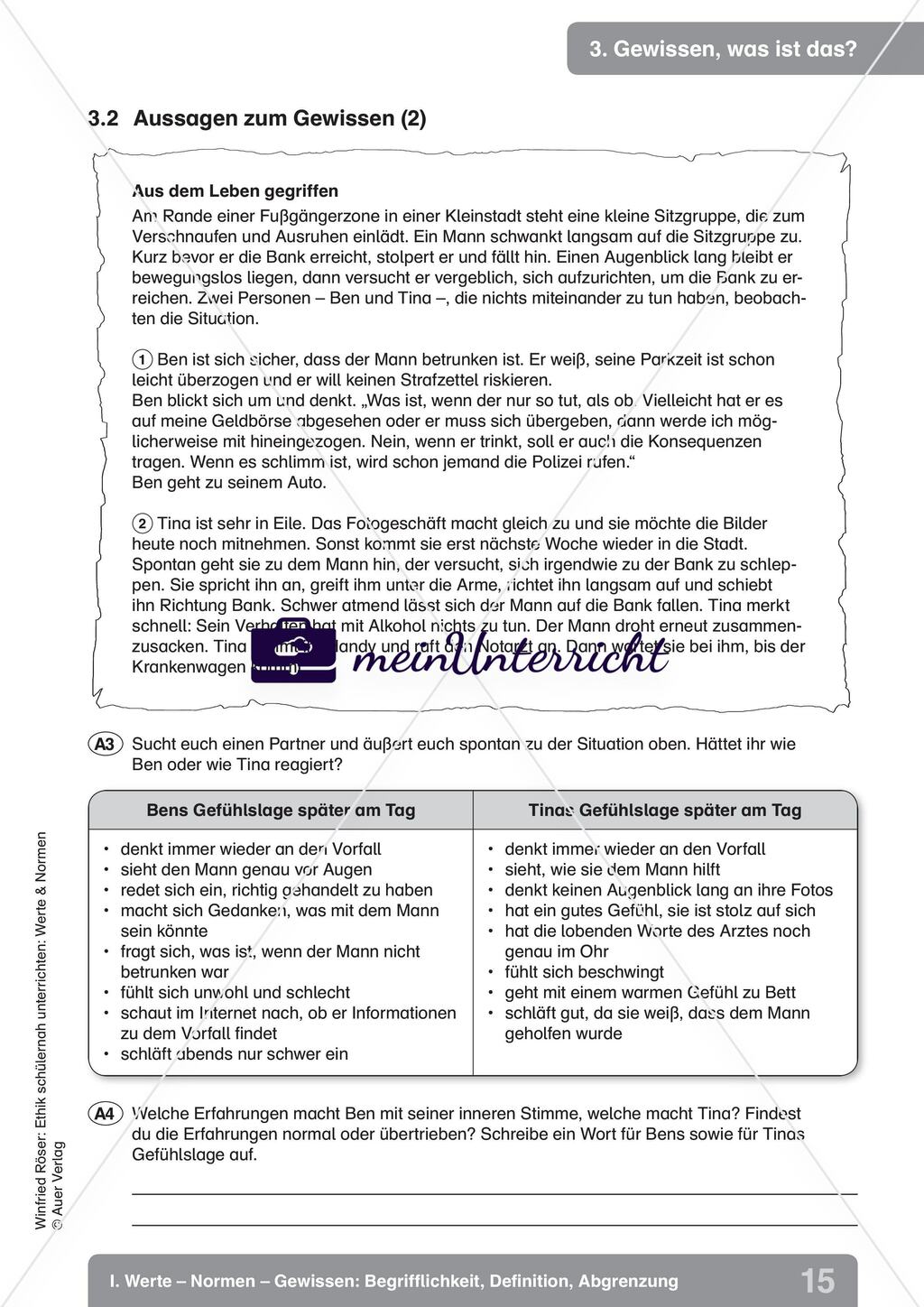 Werte – Normen – Gewissen: Begrifflichkeit, Definition, Abgrenzung Preview 12