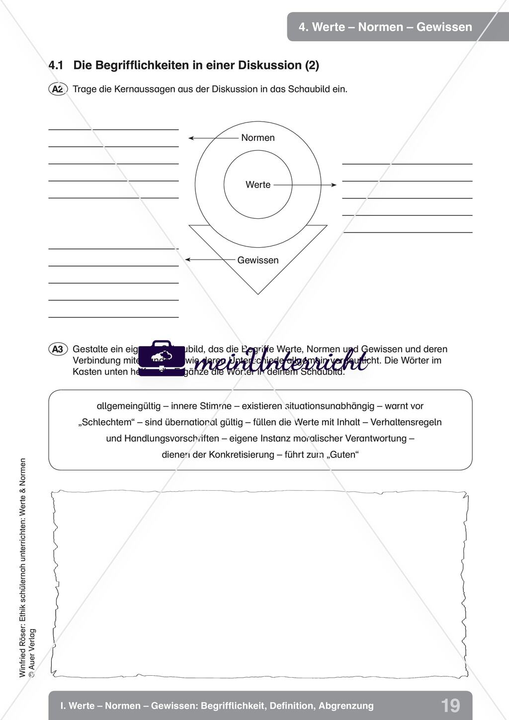 Werte – Normen – Gewissen: Begrifflichkeit, Definition, Abgrenzung Preview 16