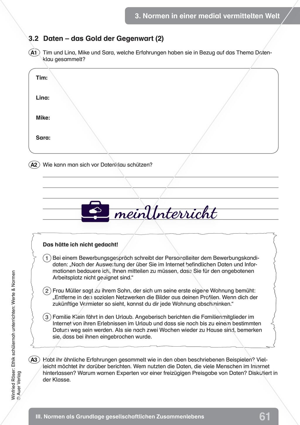 Normen als Grundlage gesellschaftlichen Zusammenlebens Preview 14