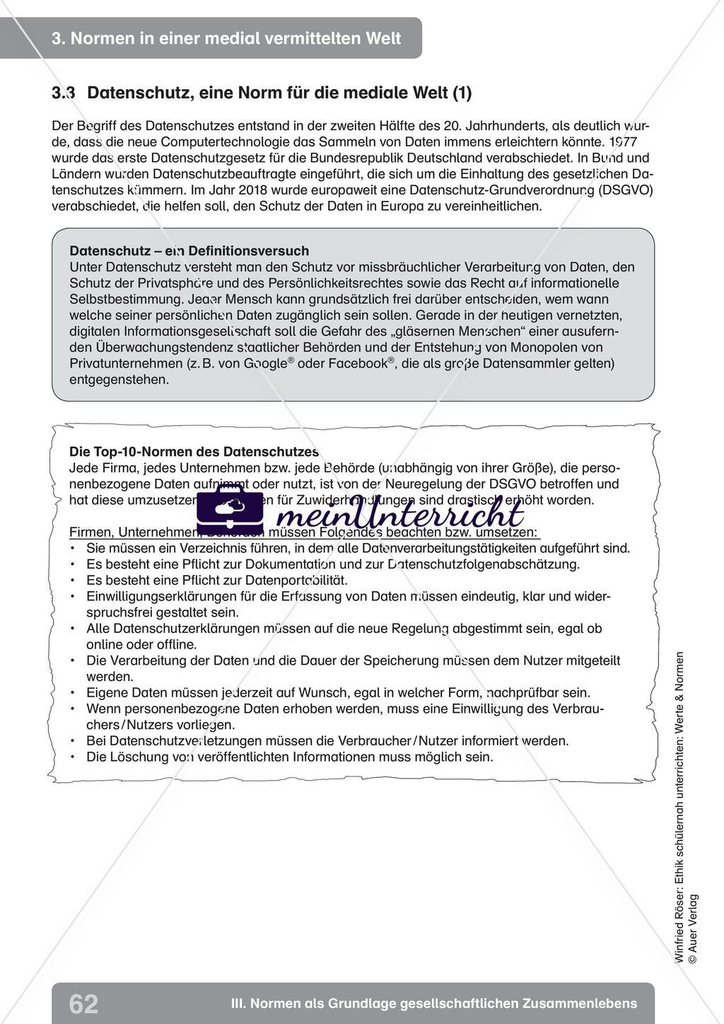 Normen als Grundlage gesellschaftlichen Zusammenlebens Preview 15