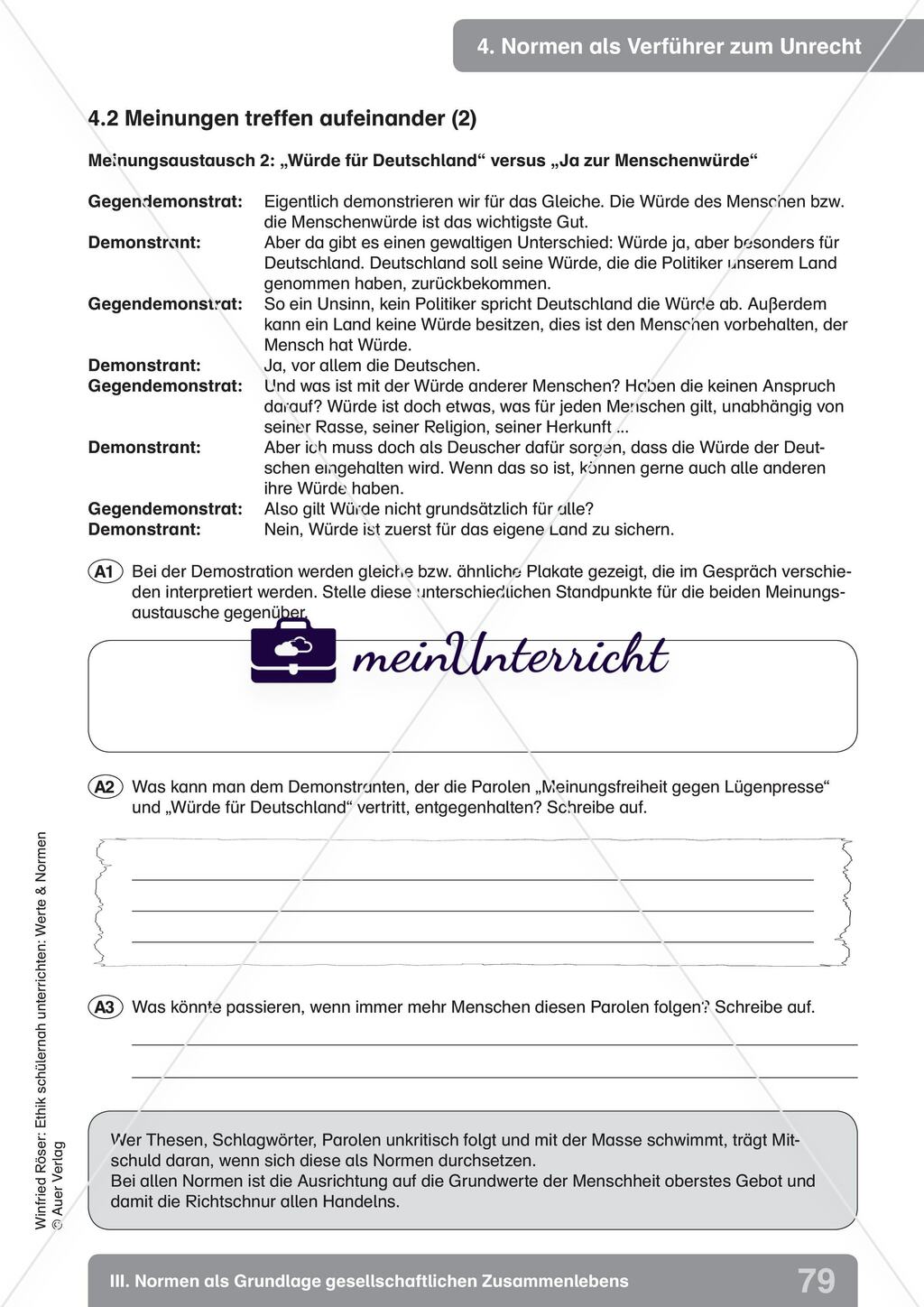 Normen als Grundlage gesellschaftlichen Zusammenlebens Preview 32