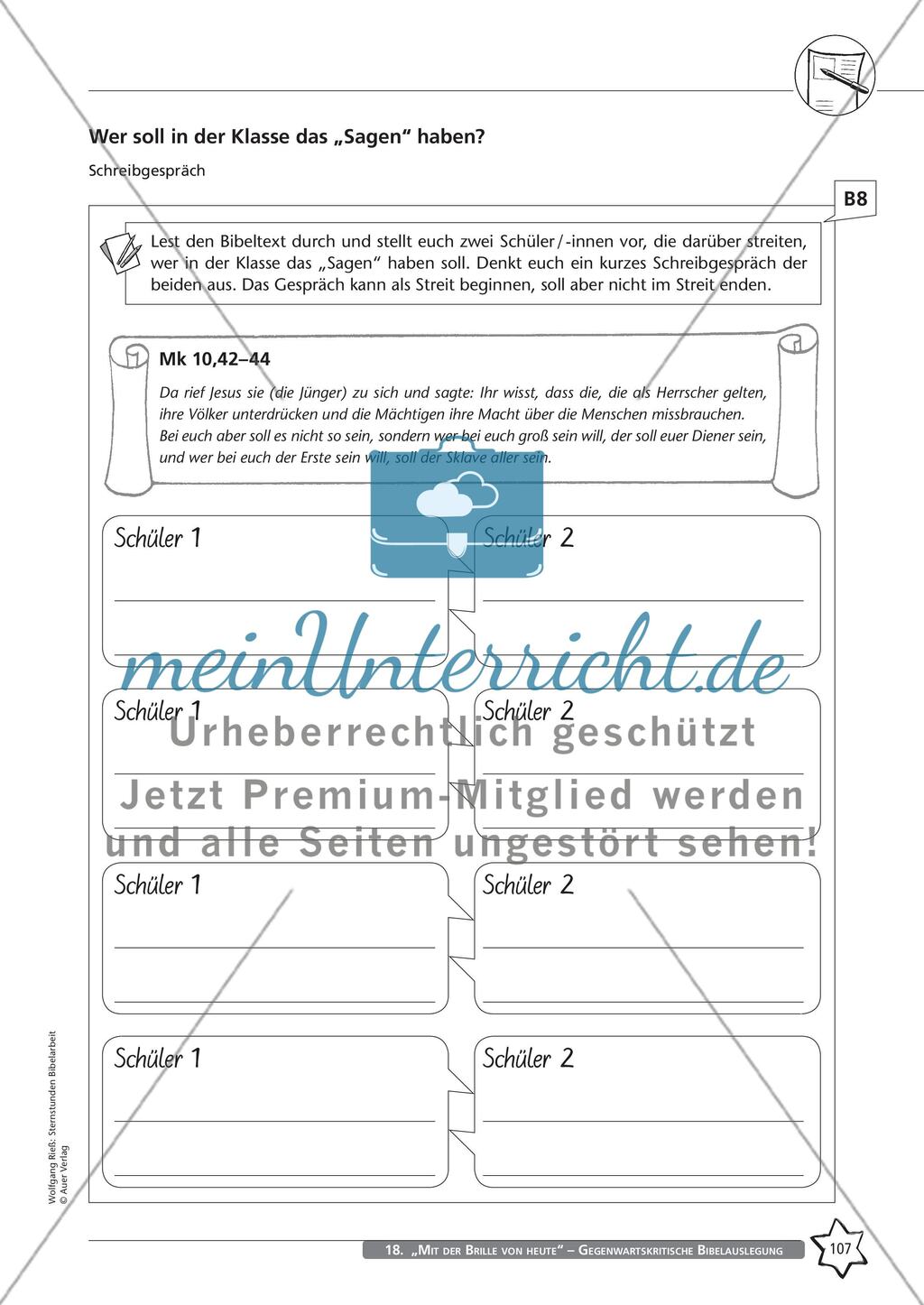 „Mit der Brille von heute“ – Gegenwartskritische Bibelauslegung Preview 5