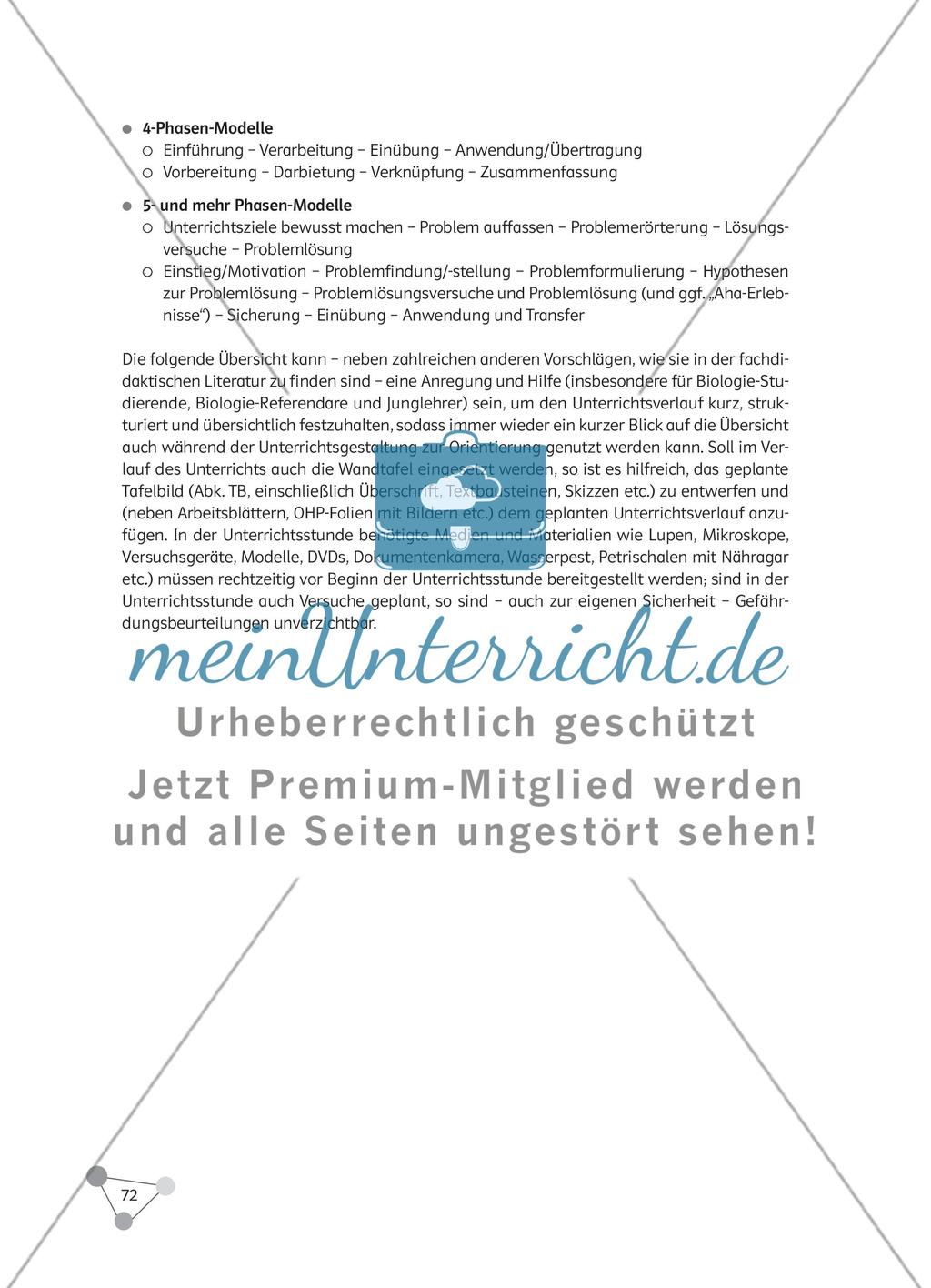 Wie kann Biologieunterricht lern- und bildungswirksam geplant werden? Preview 17