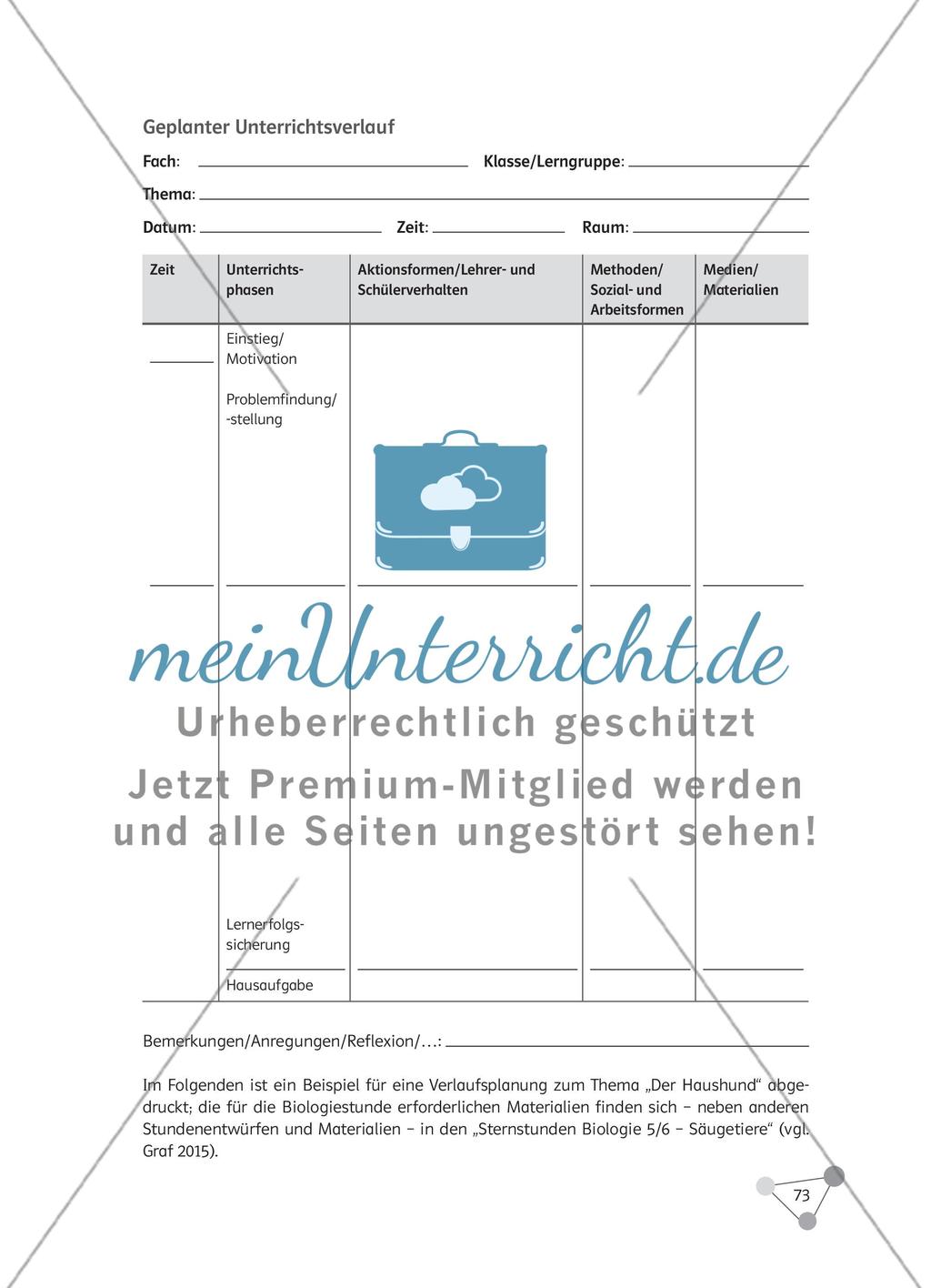 Wie kann Biologieunterricht lern- und bildungswirksam geplant werden? Preview 18