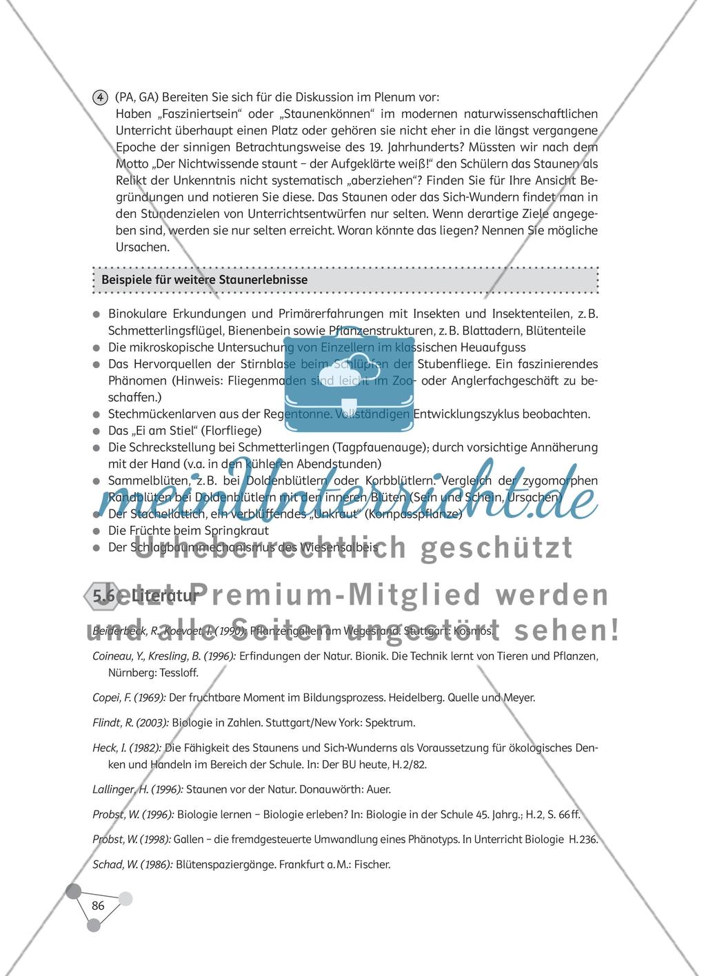 Warum ist „Faszination Biologie“ so wichtig für lernwirksamen Unterricht und wie können Unterrichtseinstiege dem Biologieunterricht den nötigen Schwung verschaffen? Preview 9
