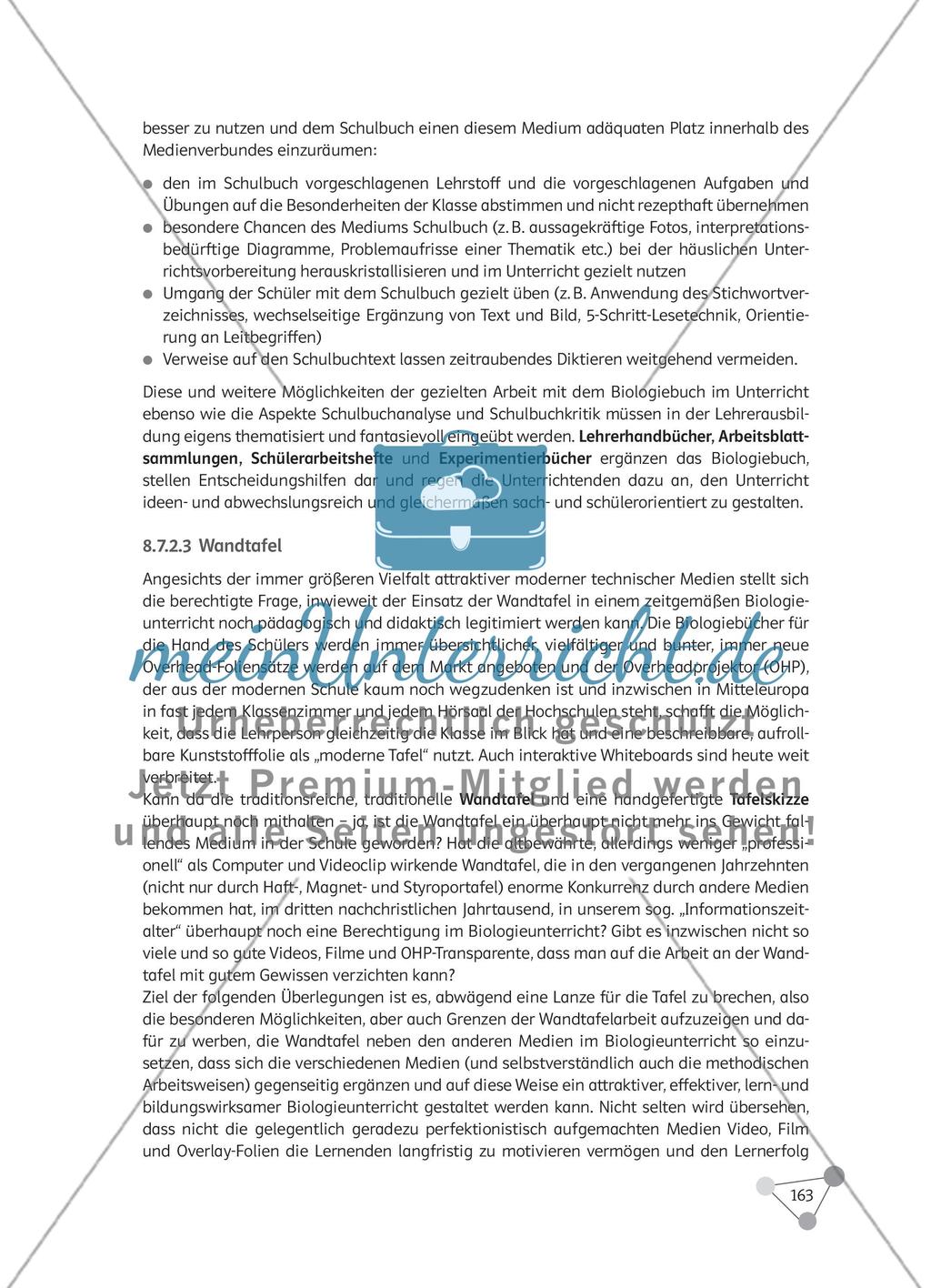 Welche Medien helfen den Schülern beim strukturierten Lernen im Biologieunterricht? Preview 18