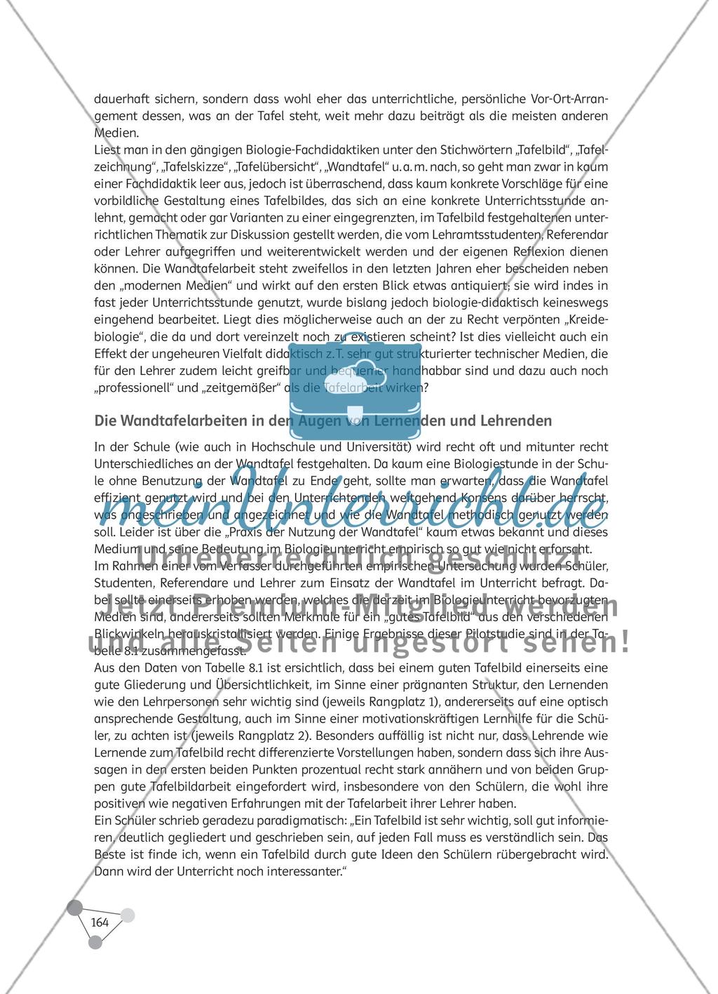 Welche Medien helfen den Schülern beim strukturierten Lernen im Biologieunterricht? Preview 19
